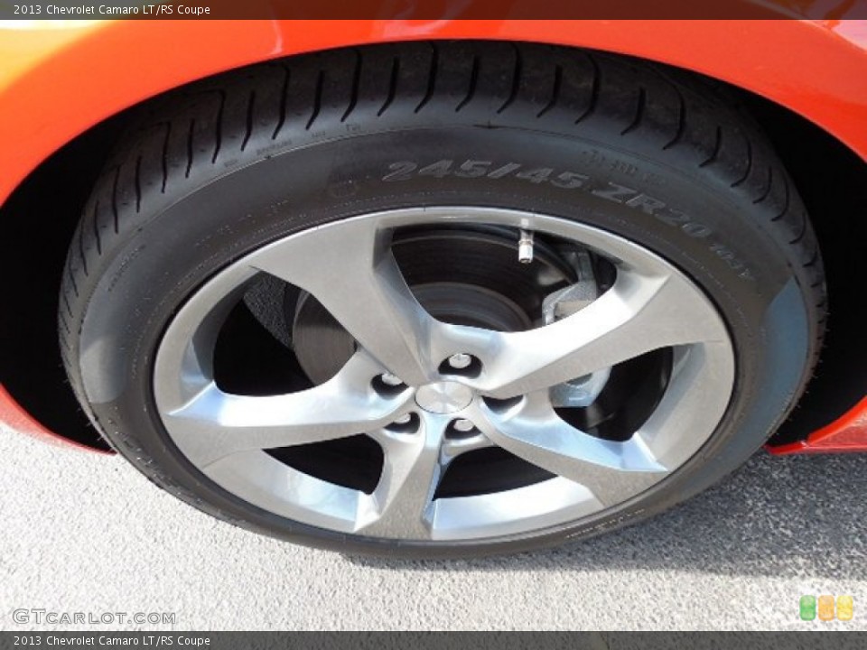 2013 Chevrolet Camaro LT/RS Coupe Wheel and Tire Photo #99162553