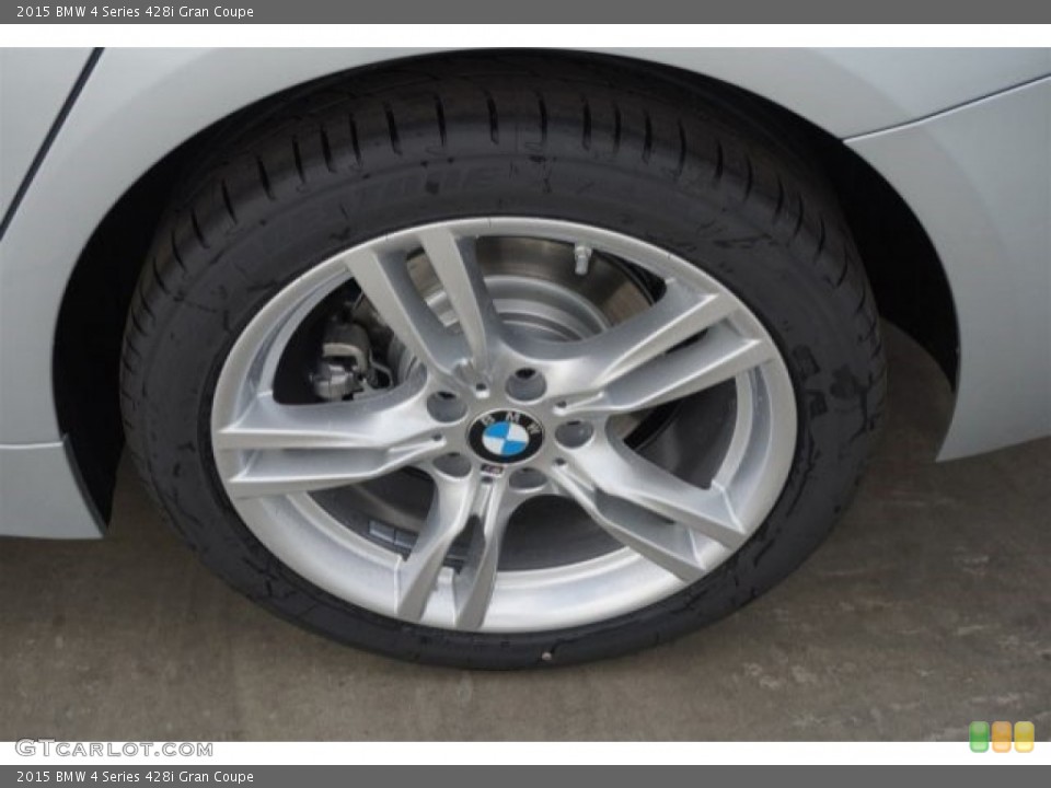 2015 BMW 4 Series 428i Gran Coupe Wheel and Tire Photo #99174229