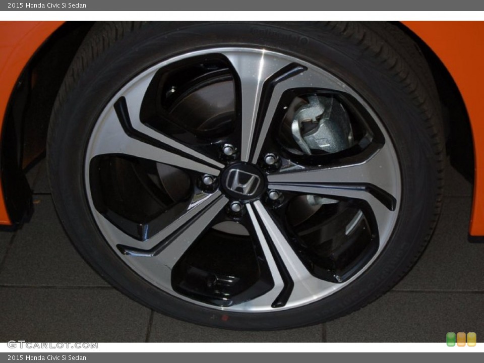 2015 Honda Civic Si Sedan Wheel and Tire Photo #99175984
