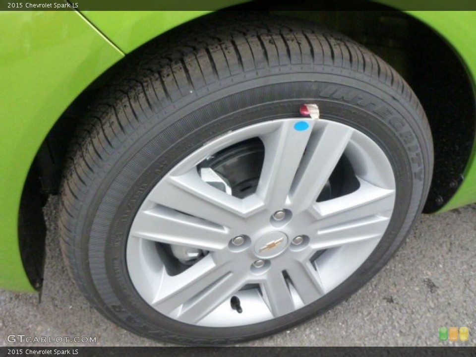 2015 Chevrolet Spark LS Wheel and Tire Photo #99188170