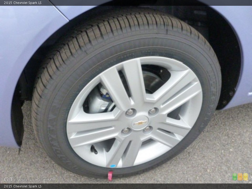2015 Chevrolet Spark LS Wheel and Tire Photo #99188719