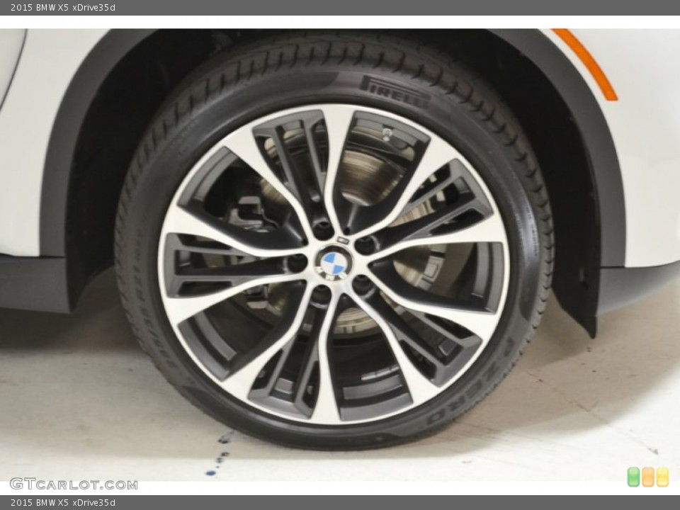 2015 BMW X5 xDrive35d Wheel and Tire Photo #99198654