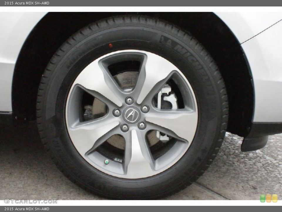 2015 Acura MDX SH-AWD Wheel and Tire Photo #99215508