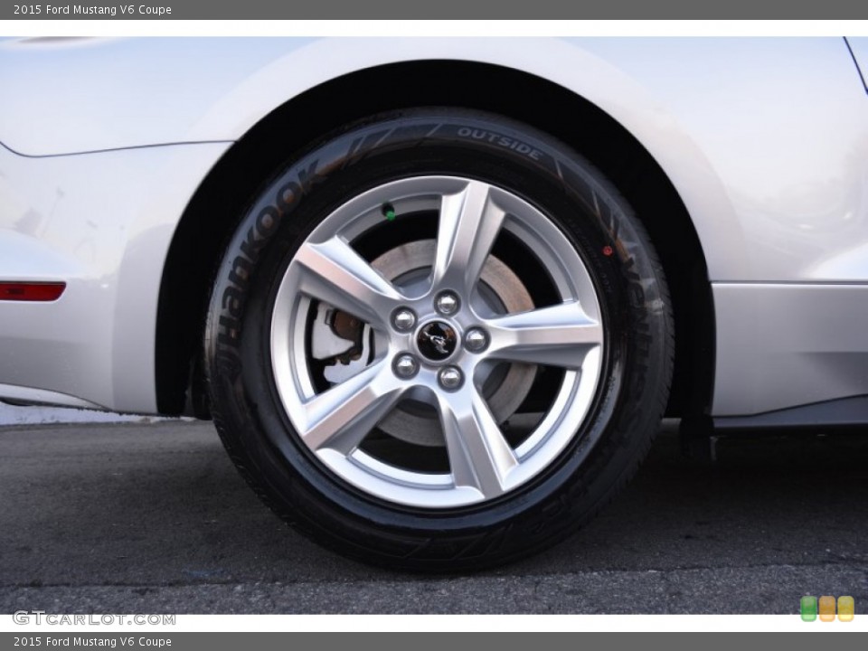 2015 Ford Mustang V6 Coupe Wheel and Tire Photo #99218932