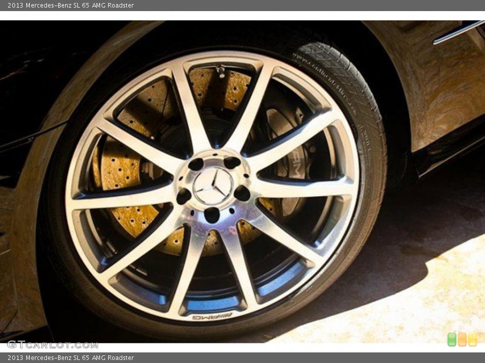 2013 Mercedes-Benz SL 65 AMG Roadster Wheel and Tire Photo #99220783