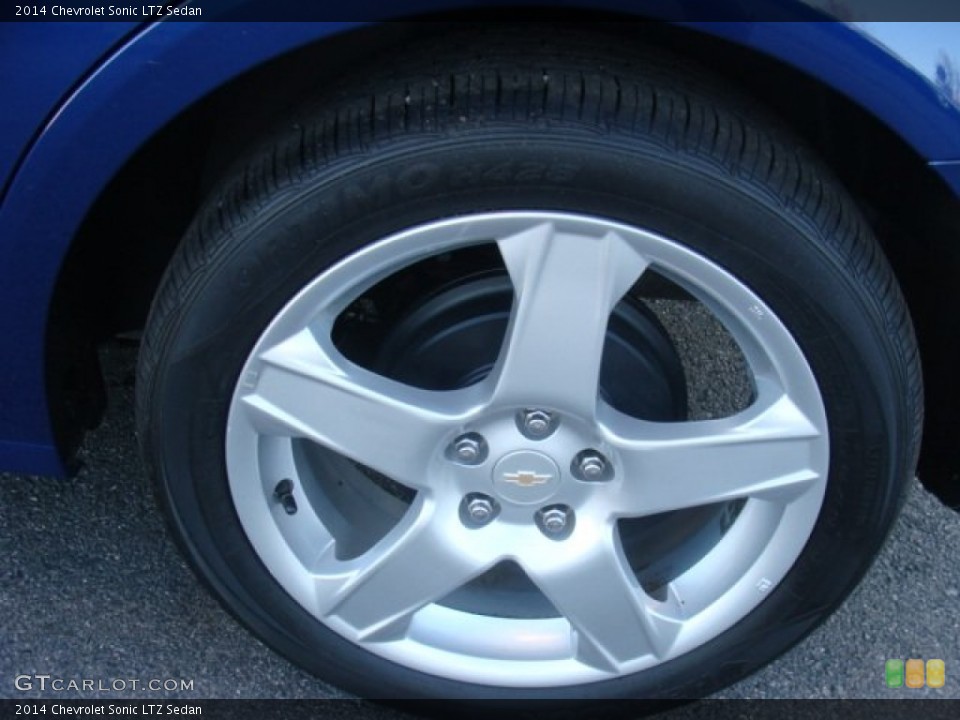 2014 Chevrolet Sonic LTZ Sedan Wheel and Tire Photo #99230903