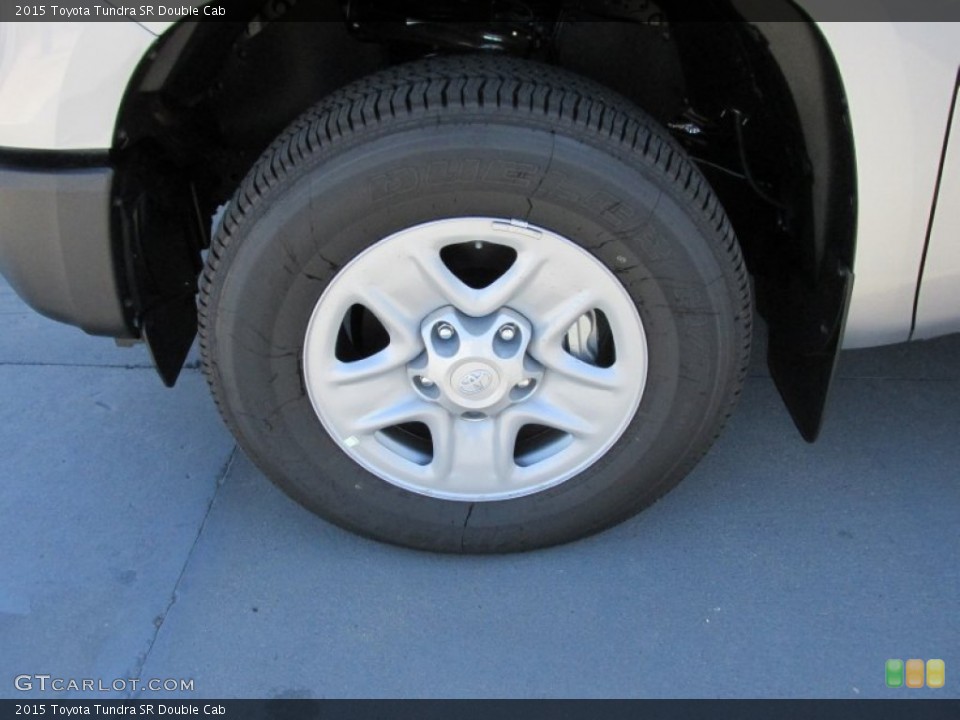 2015 Toyota Tundra SR Double Cab Wheel and Tire Photo #99233198