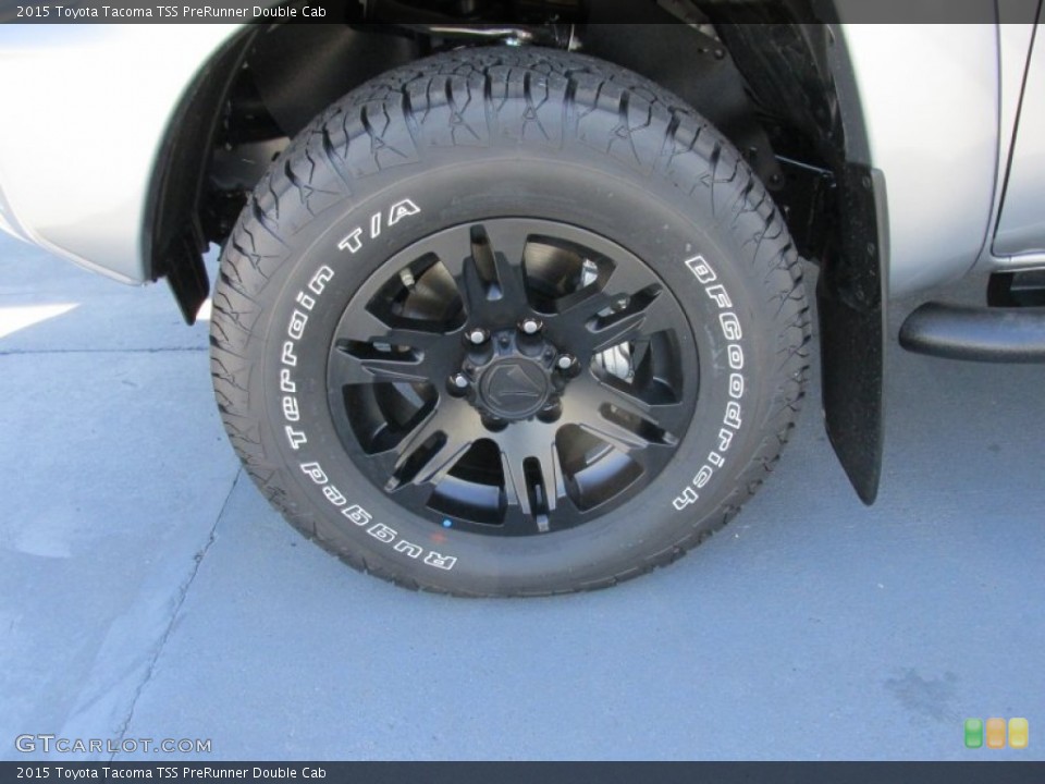 2015 Toyota Tacoma TSS PreRunner Double Cab Wheel and Tire Photo #99235181