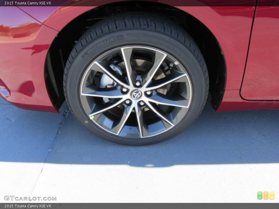 2015 Toyota Camry XSE V6 Wheel and Tire Photo #99238002