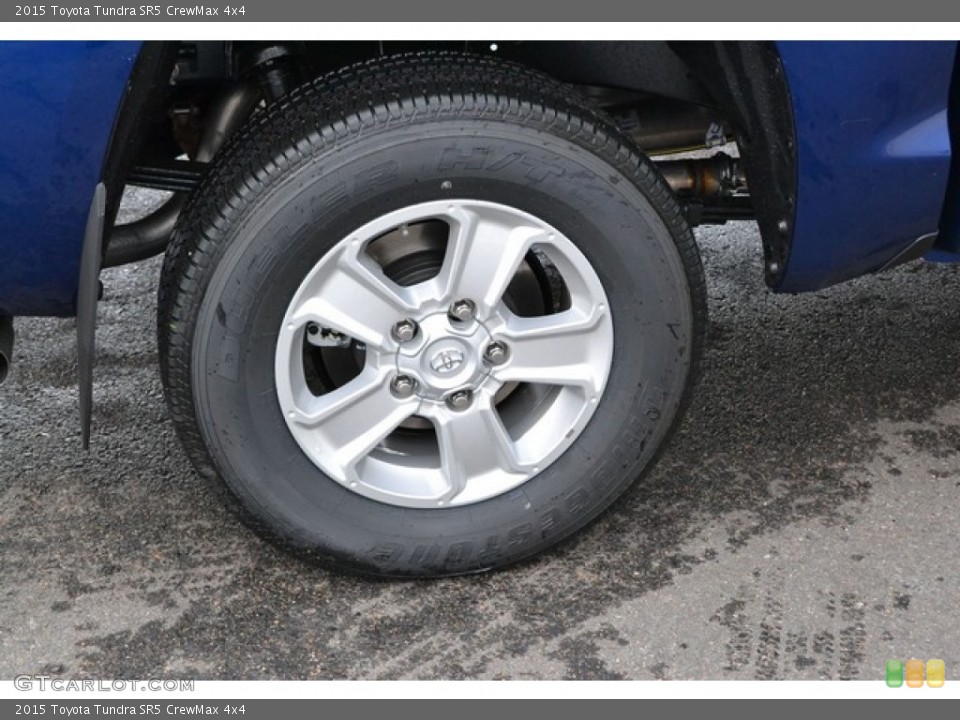 2015 Toyota Tundra SR5 CrewMax 4x4 Wheel and Tire Photo #99254140