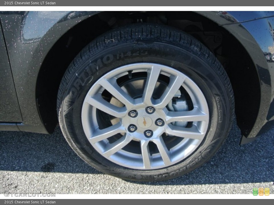 2015 Chevrolet Sonic LT Sedan Wheel and Tire Photo #99257920