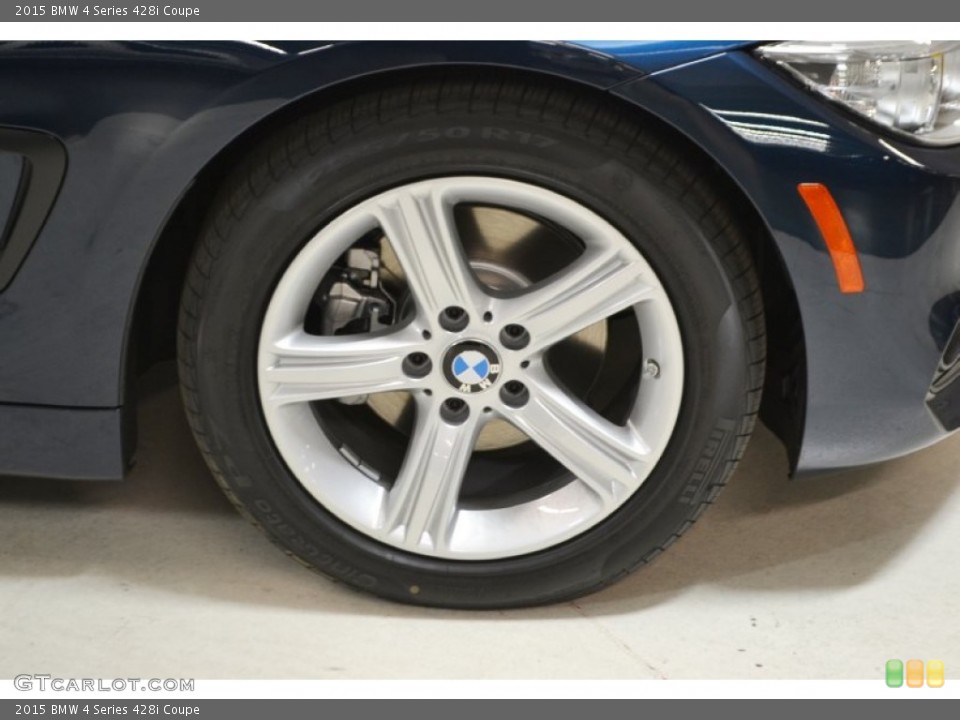 2015 BMW 4 Series 428i Coupe Wheel and Tire Photo #99262996