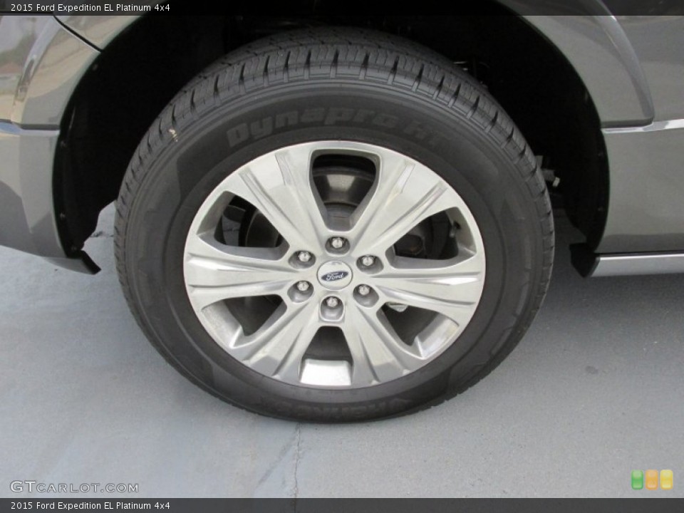 2015 Ford Expedition EL Platinum 4x4 Wheel and Tire Photo #99268306