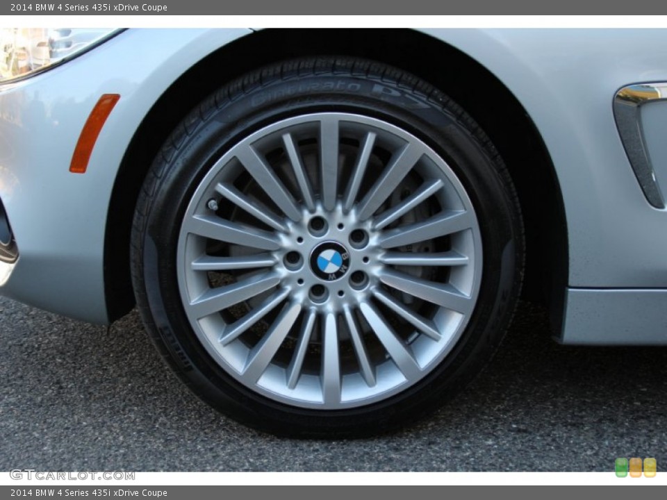 2014 BMW 4 Series 435i xDrive Coupe Wheel and Tire Photo #99278674