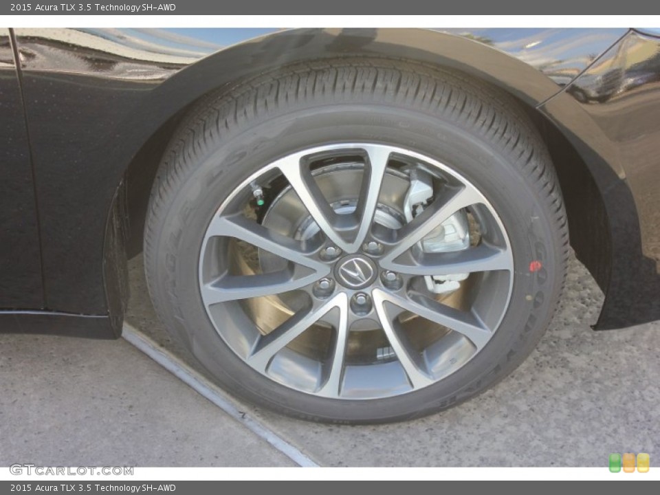 2015 Acura TLX 3.5 Technology SH-AWD Wheel and Tire Photo #99281713
