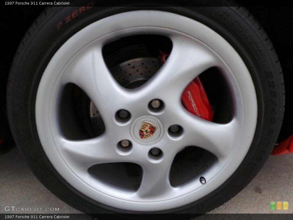 1997 Porsche 911 Carrera Cabriolet Wheel and Tire Photo #99284899