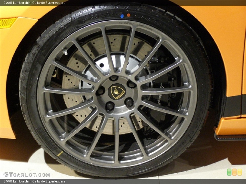 2008 Lamborghini Gallardo Superleggera Wheel and Tire Photo #99296