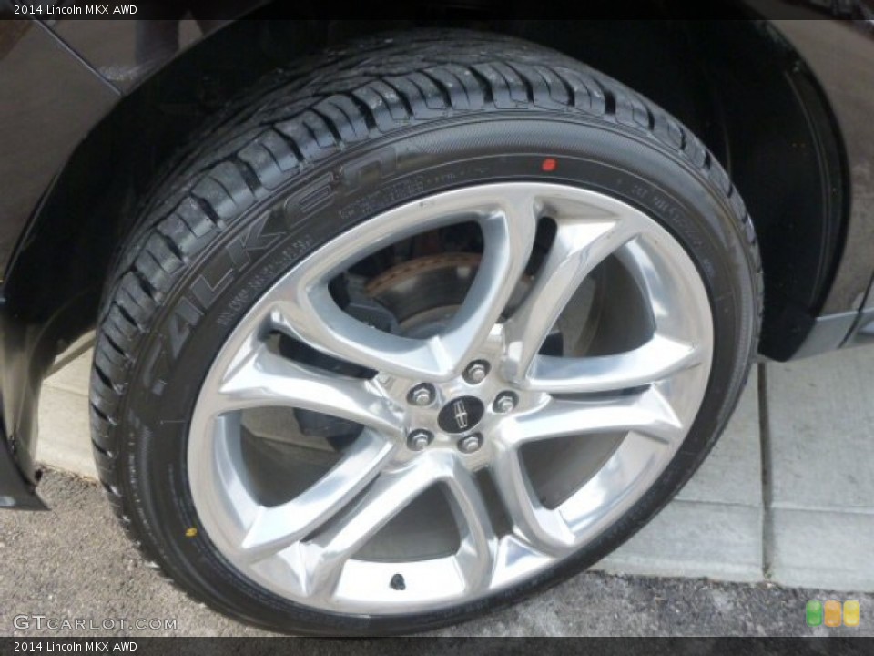 2014 Lincoln MKX AWD Wheel and Tire Photo #99303274