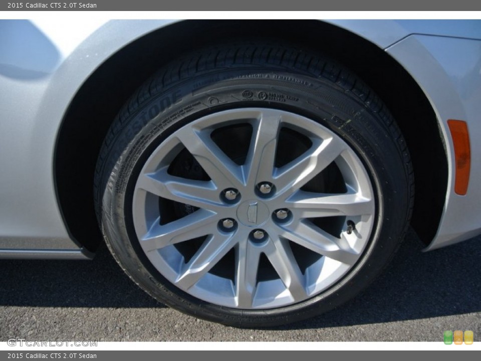 2015 Cadillac CTS 2.0T Sedan Wheel and Tire Photo #99312919