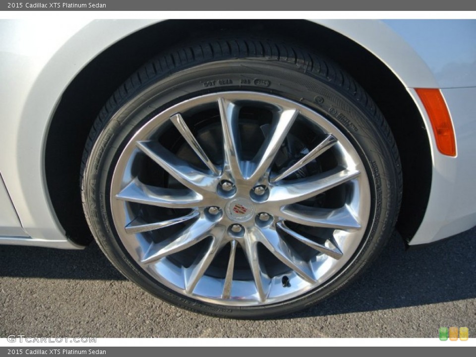 2015 Cadillac XTS Platinum Sedan Wheel and Tire Photo #99313906