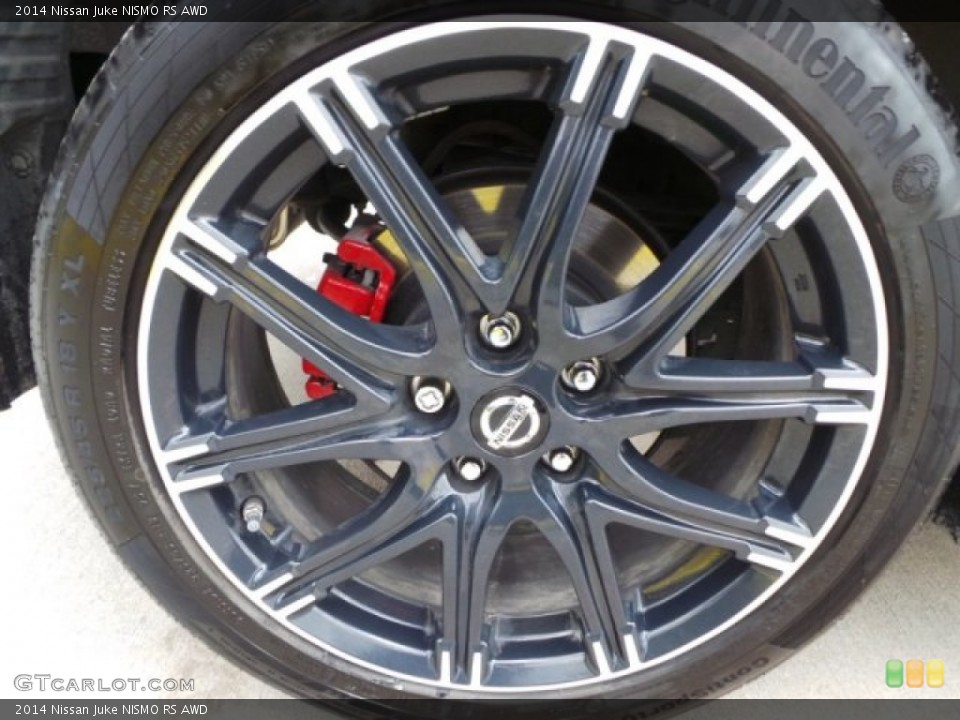 2014 Nissan Juke NISMO RS AWD Wheel and Tire Photo #99324967