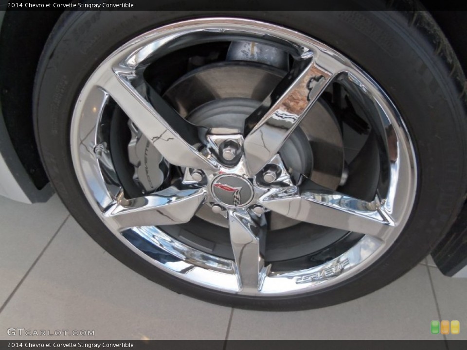 2014 Chevrolet Corvette Stingray Convertible Wheel and Tire Photo #99334541