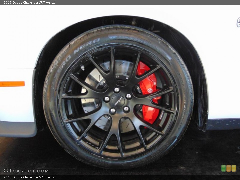 2015 Dodge Challenger SRT Hellcat Wheel and Tire Photo #99349873