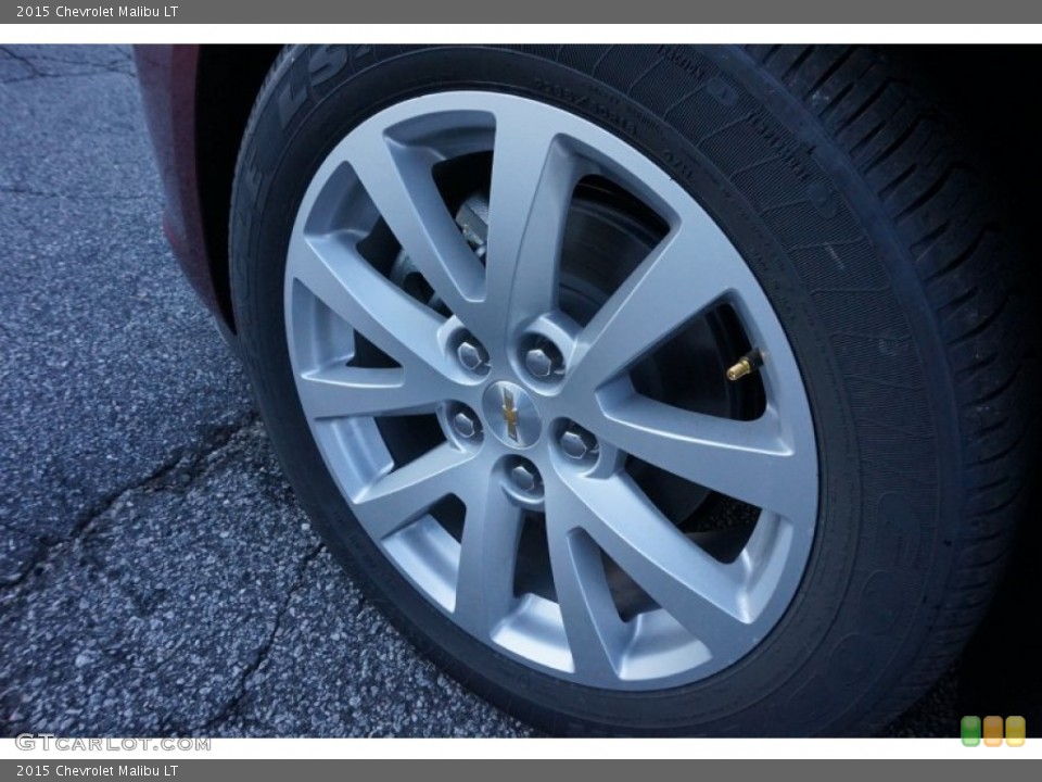 2015 Chevrolet Malibu LT Wheel and Tire Photo #99370150