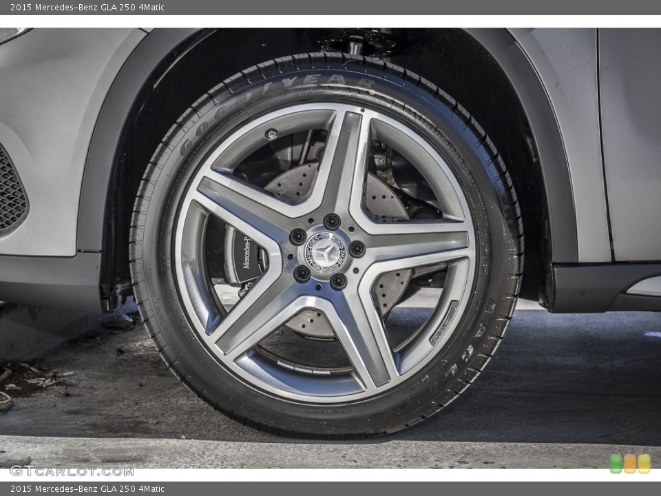 2015 Mercedes-Benz GLA 250 4Matic Wheel and Tire Photo #99384938