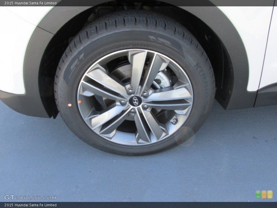 2015 Hyundai Santa Fe Limited Wheel and Tire Photo #99397802