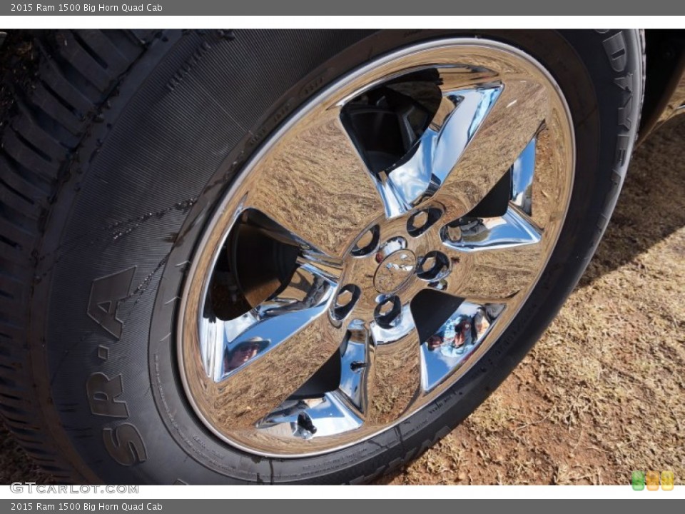 2015 Ram 1500 Big Horn Quad Cab Wheel and Tire Photo #99405452
