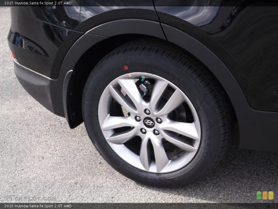 2015 Hyundai Santa Fe Sport 2.0T AWD Wheel and Tire Photo #99409031