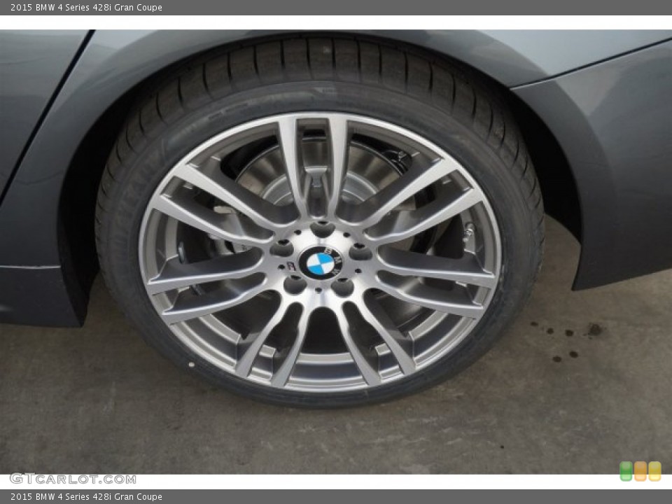 2015 BMW 4 Series 428i Gran Coupe Wheel and Tire Photo #99409148