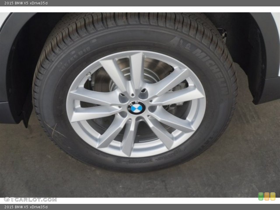 2015 BMW X5 xDrive35d Wheel and Tire Photo #99410063