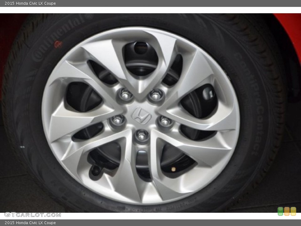 2015 Honda Civic LX Coupe Wheel and Tire Photo #99416072