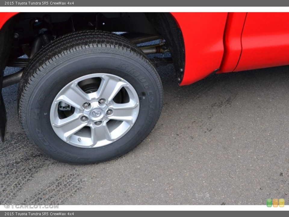 2015 Toyota Tundra SR5 CrewMax 4x4 Wheel and Tire Photo #99421795