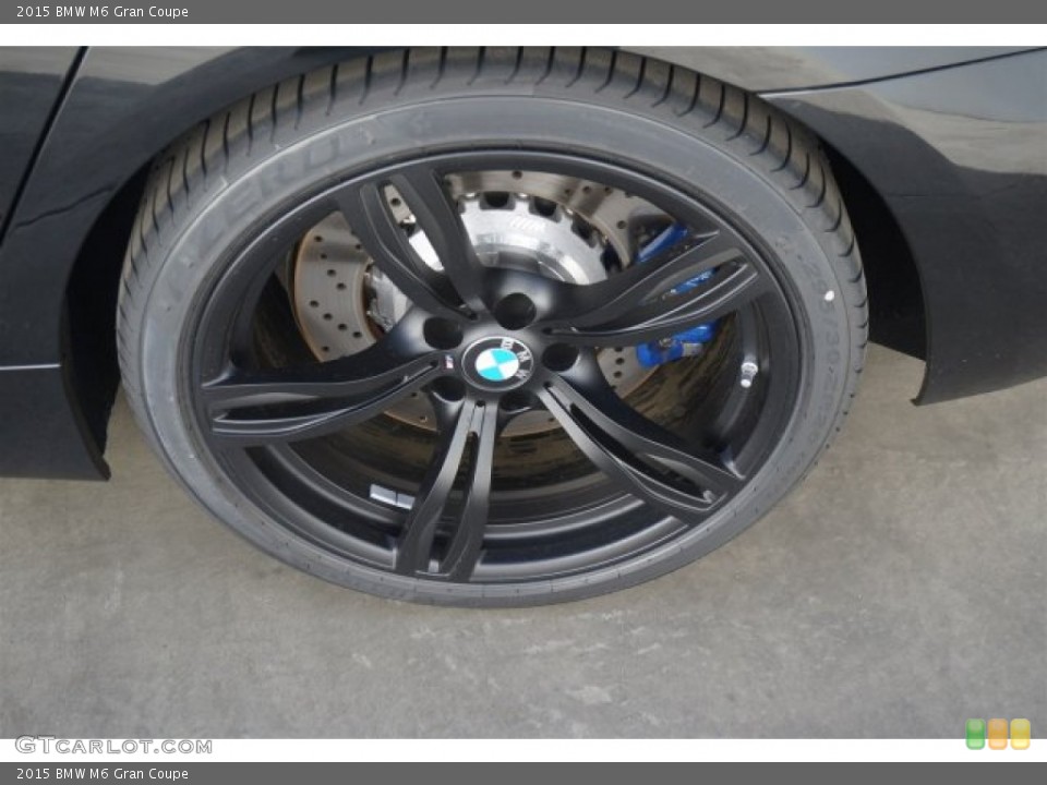 2015 BMW M6 Gran Coupe Wheel and Tire Photo #99422681