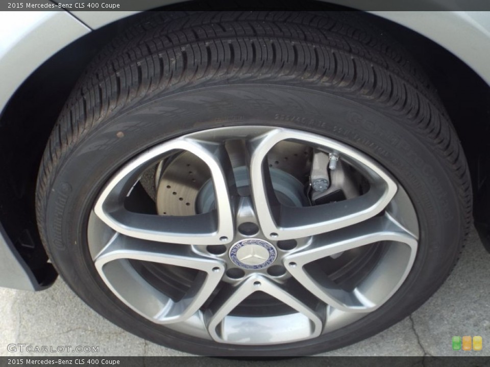 2015 Mercedes-Benz CLS 400 Coupe Wheel and Tire Photo #99426864