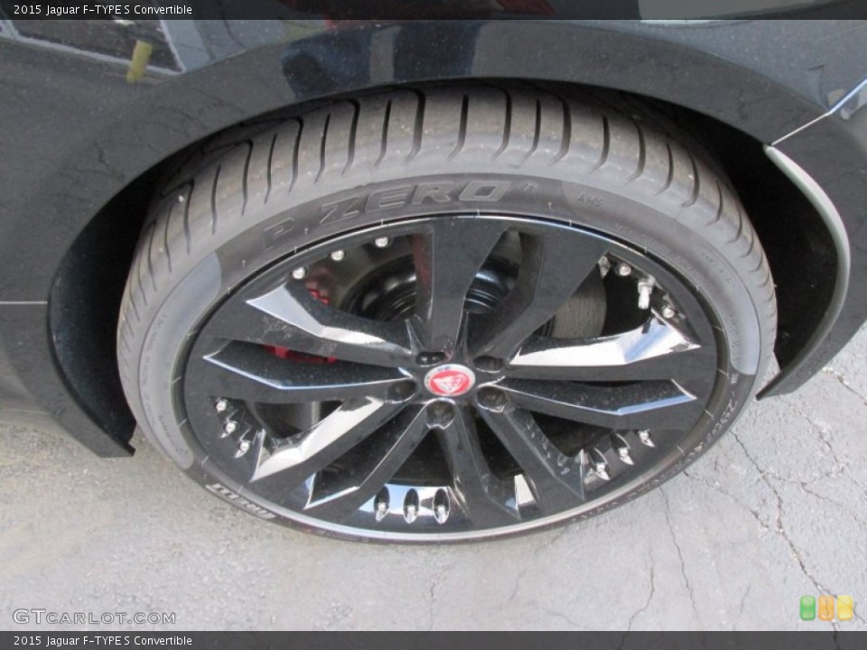 2015 Jaguar F-TYPE S Convertible Wheel and Tire Photo #99429094