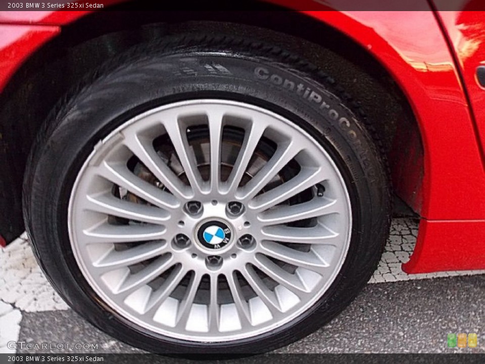2003 BMW 3 Series 325xi Sedan Wheel and Tire Photo #99445294