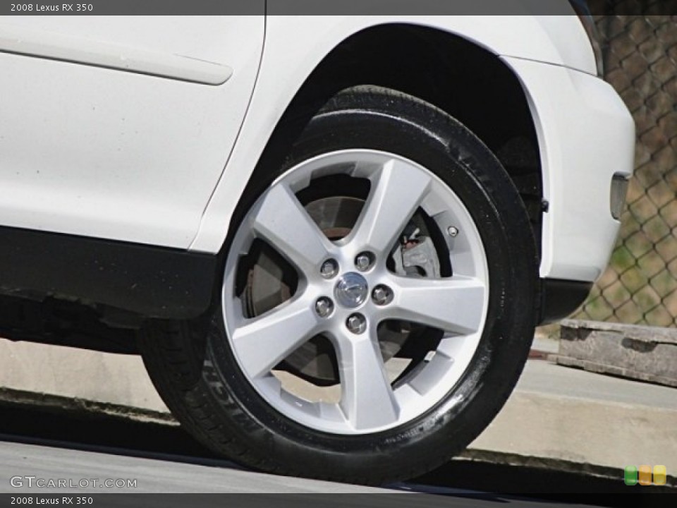 2008 Lexus RX 350 Wheel and Tire Photo #99459094