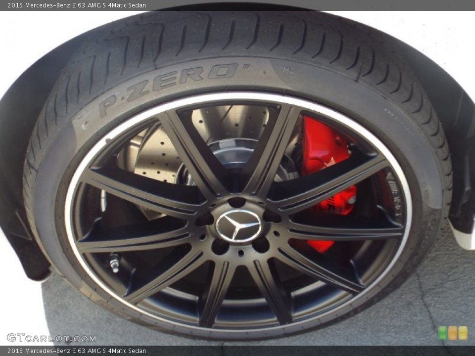 2015 Mercedes-Benz E 63 AMG S 4Matic Sedan Wheel and Tire Photo #99475027