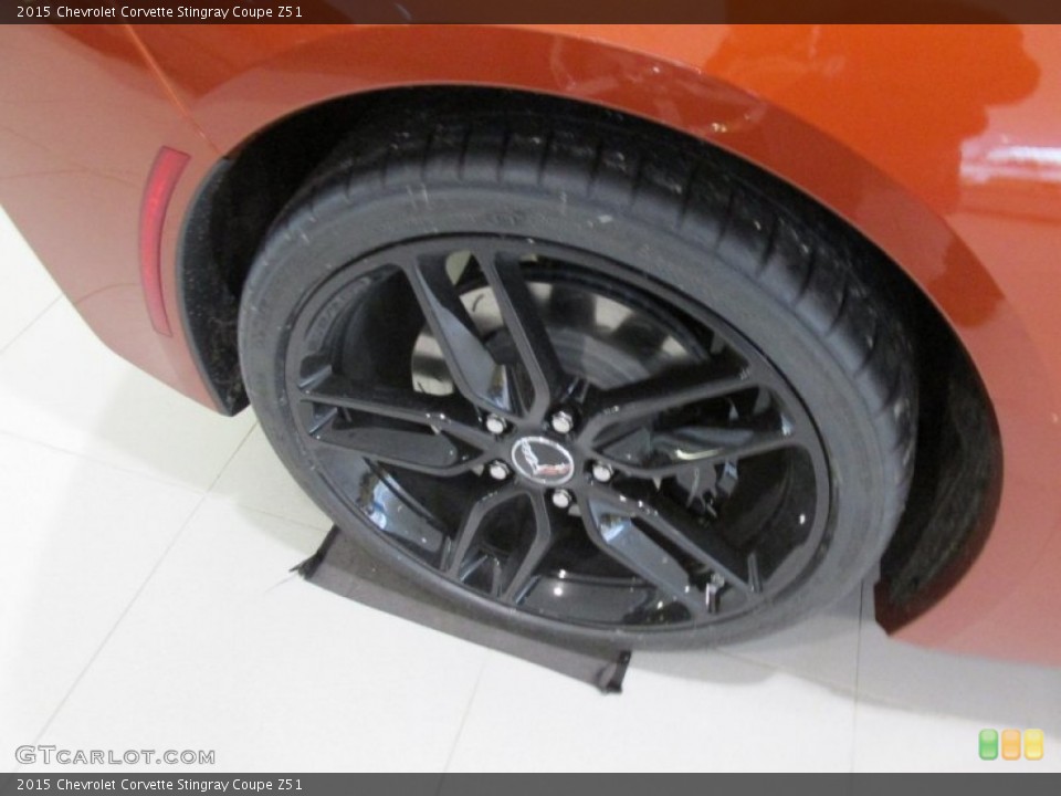 2015 Chevrolet Corvette Stingray Coupe Z51 Wheel and Tire Photo #99493069