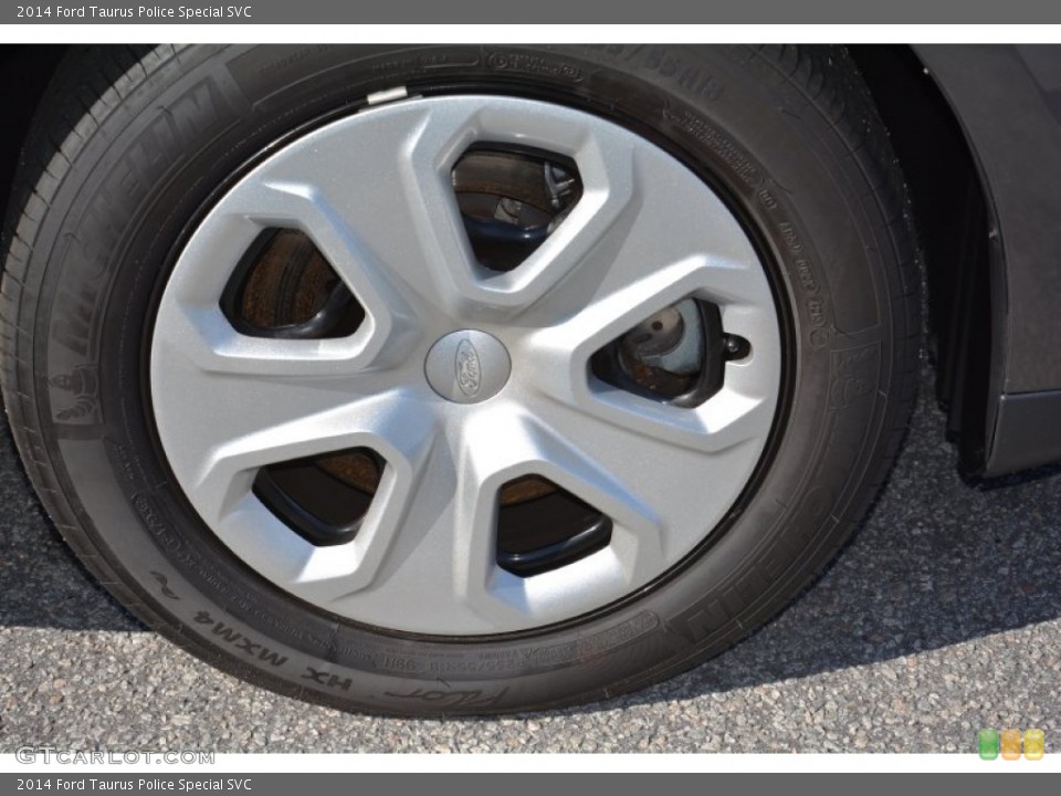 2014 Ford Taurus Police Special SVC Wheel and Tire Photo #99499600