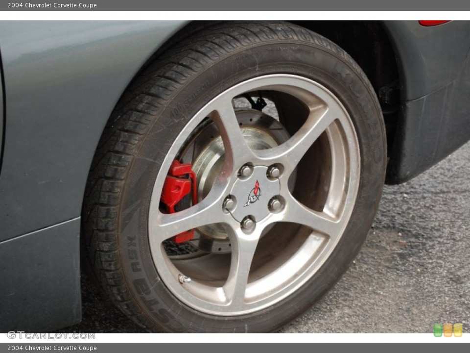 2004 Chevrolet Corvette Coupe Wheel and Tire Photo #99506566