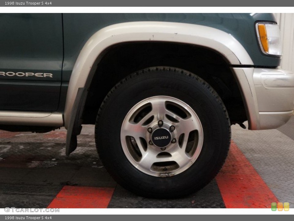 1998 Isuzu Trooper S 4x4 Wheel and Tire Photo #99519358