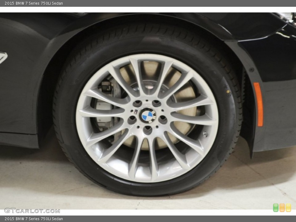 2015 BMW 7 Series 750Li Sedan Wheel and Tire Photo #99521860