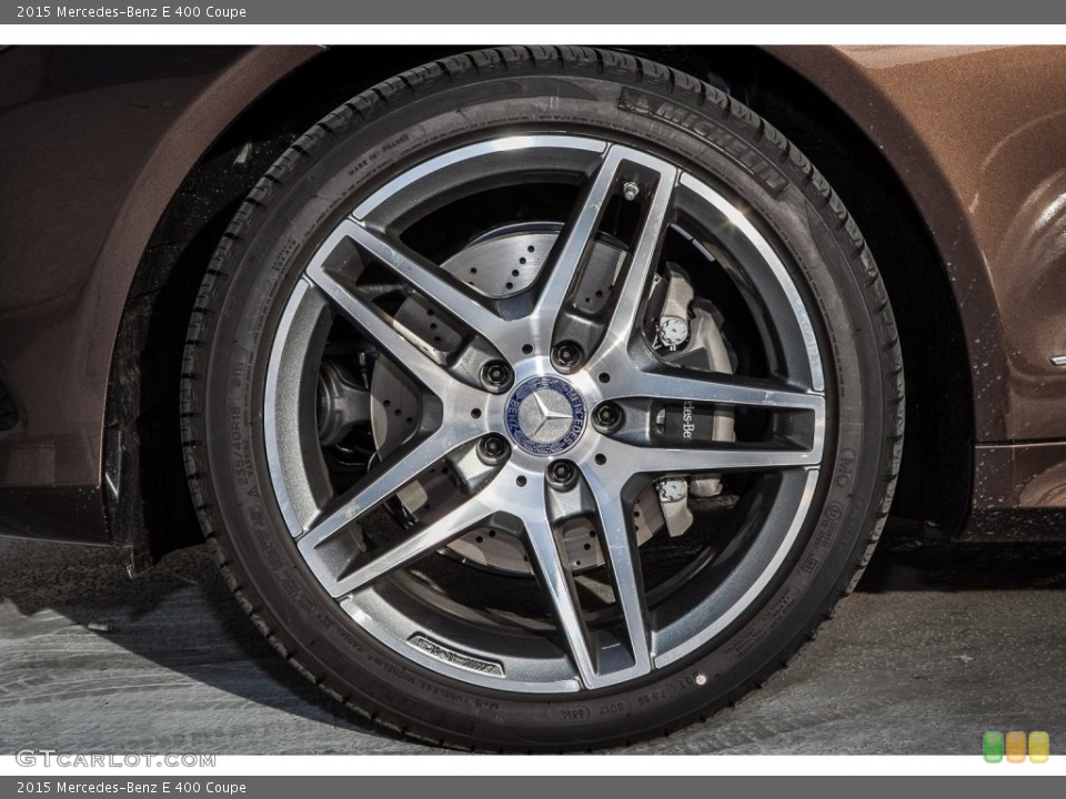 2015 Mercedes-Benz E 400 Coupe Wheel and Tire Photo #99527695