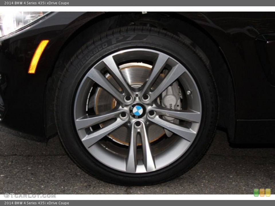 2014 BMW 4 Series 435i xDrive Coupe Wheel and Tire Photo #99532899