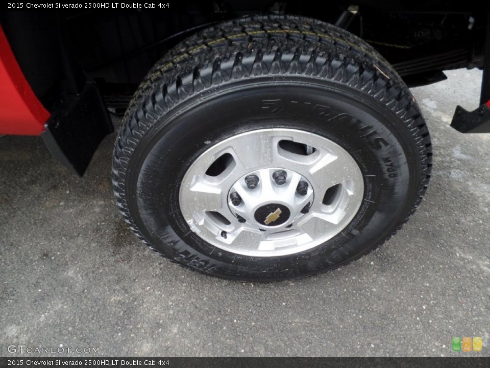 2015 Chevrolet Silverado 2500HD LT Double Cab 4x4 Wheel and Tire Photo #99541563